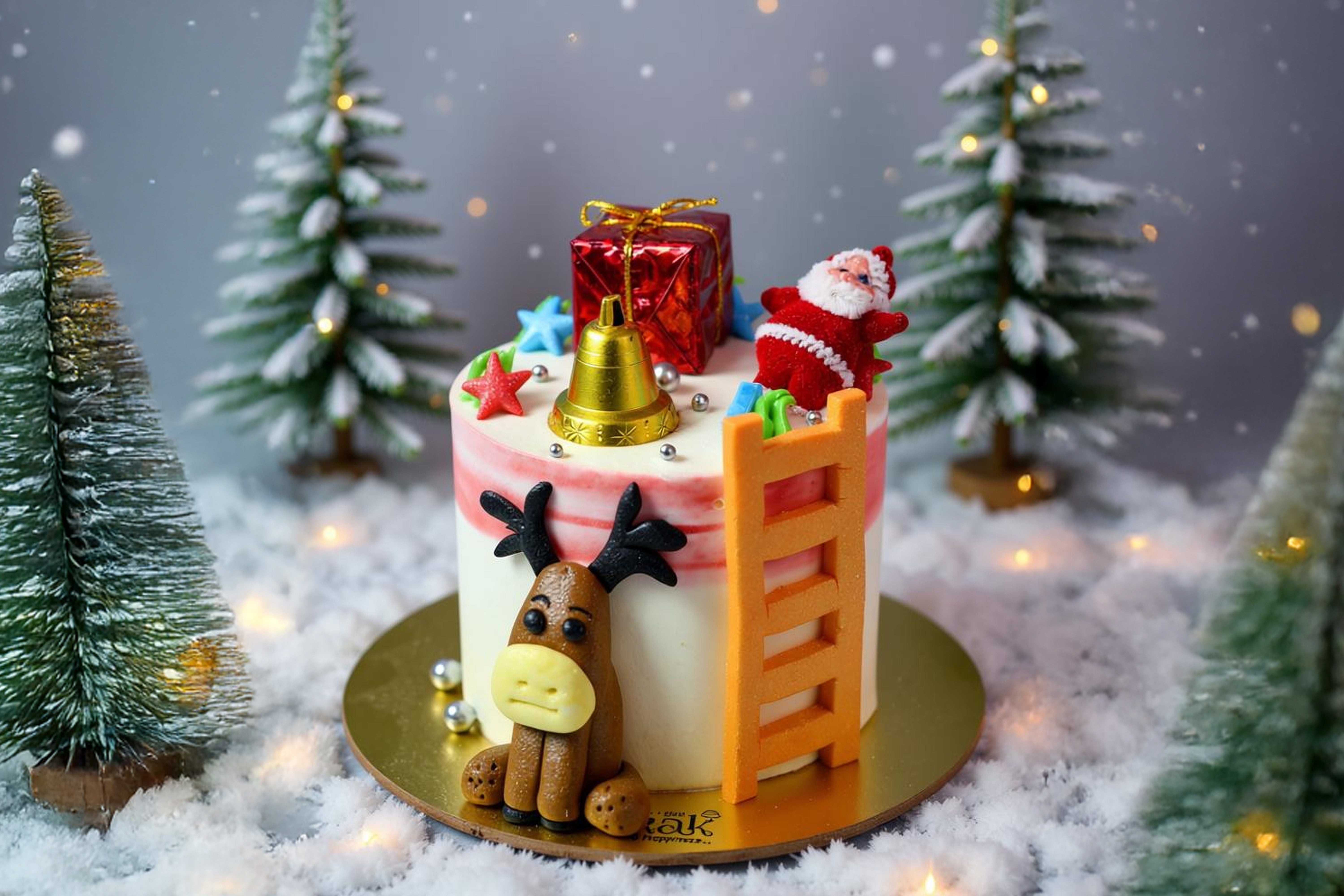 Santa Secret Cake