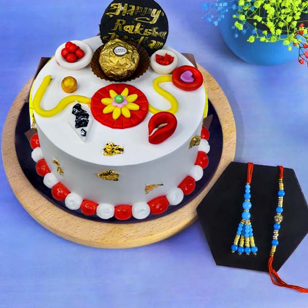 Rakhi Cakes Online | Order Happy Raksha Bandhan Special Cake India