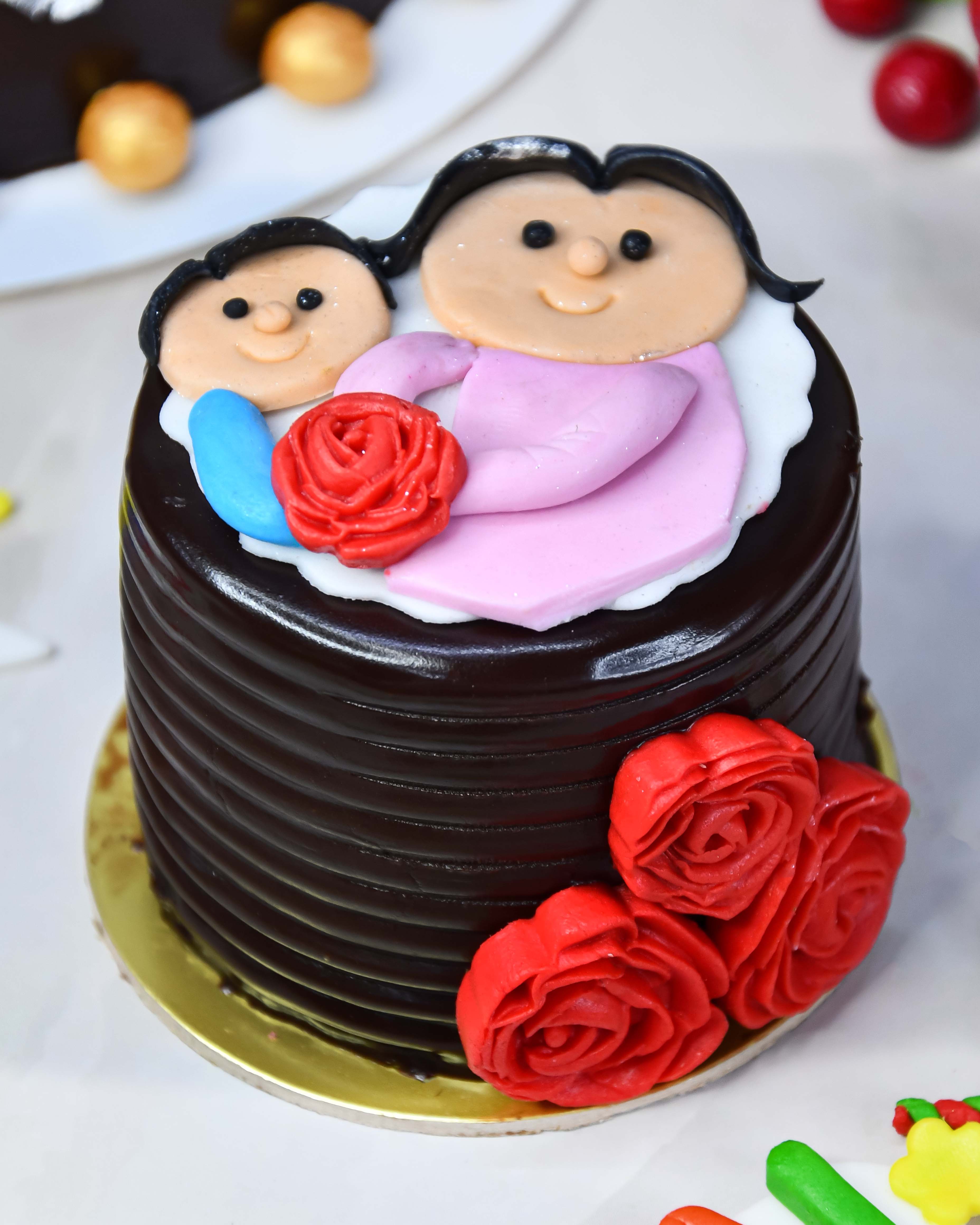 Special Rakhi Round Pastry