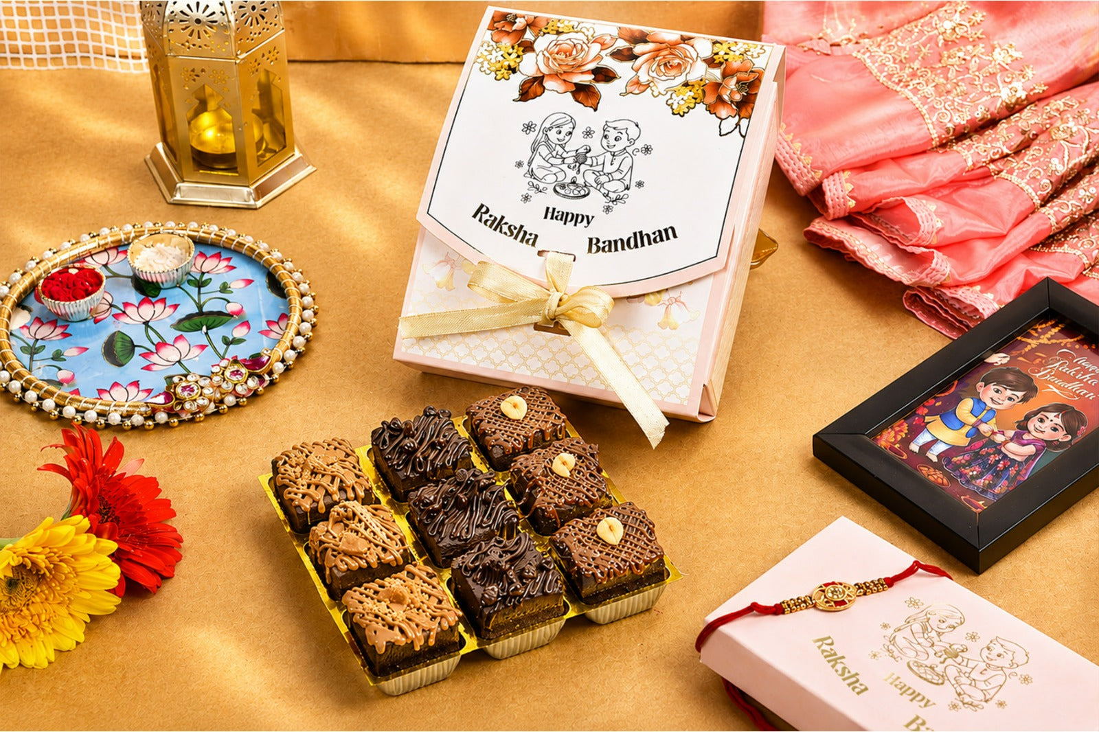 Rakshabandhan Brownie box