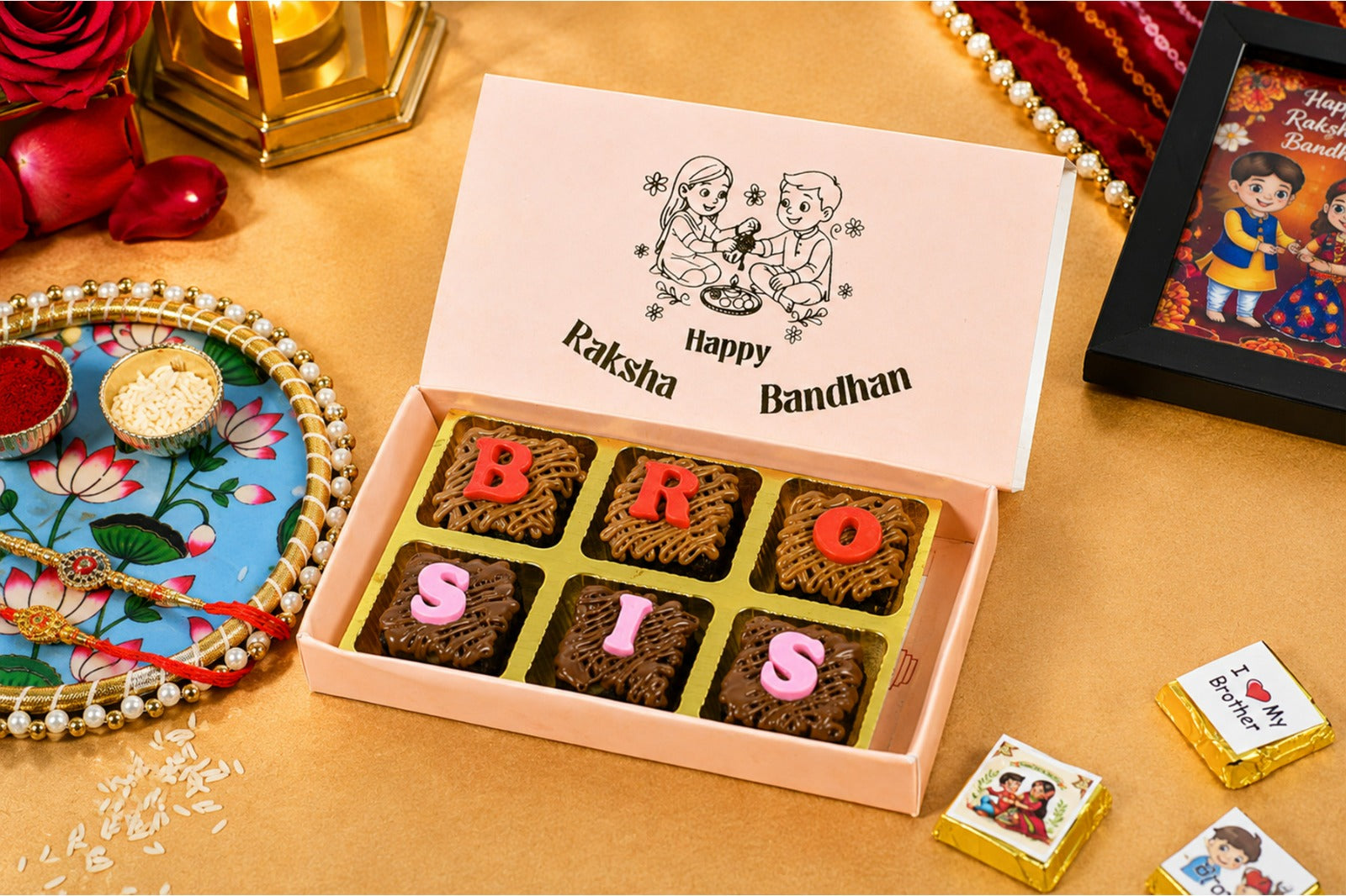 Rakhi special Brownie