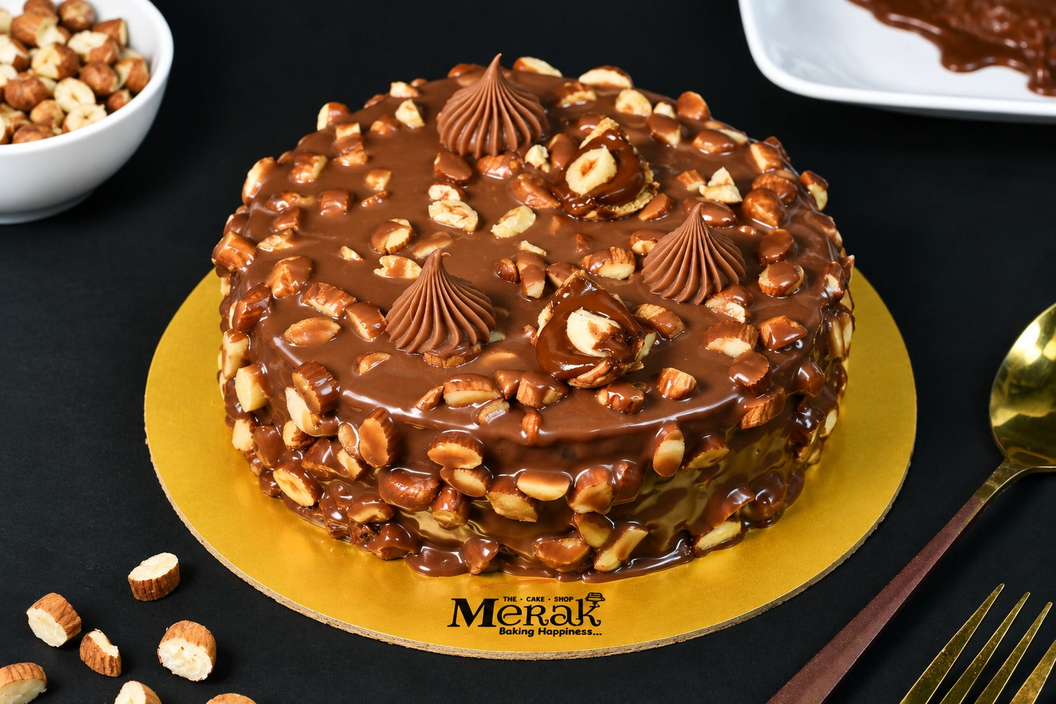 Almond Rocher Cake