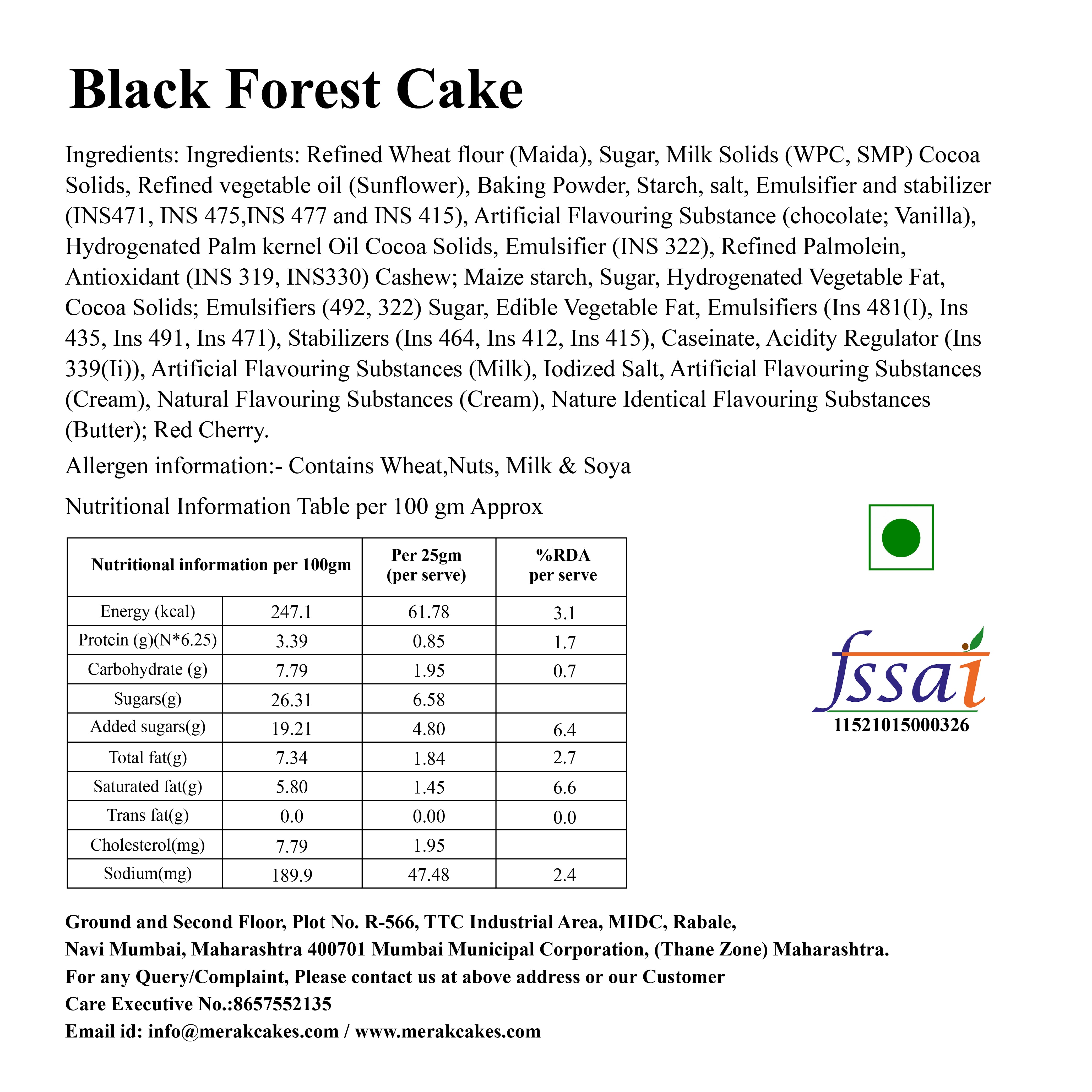 Black Forest Cake