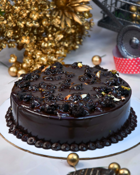 Chocolate Brownie Pudding Cake - Saving Room for Dessert