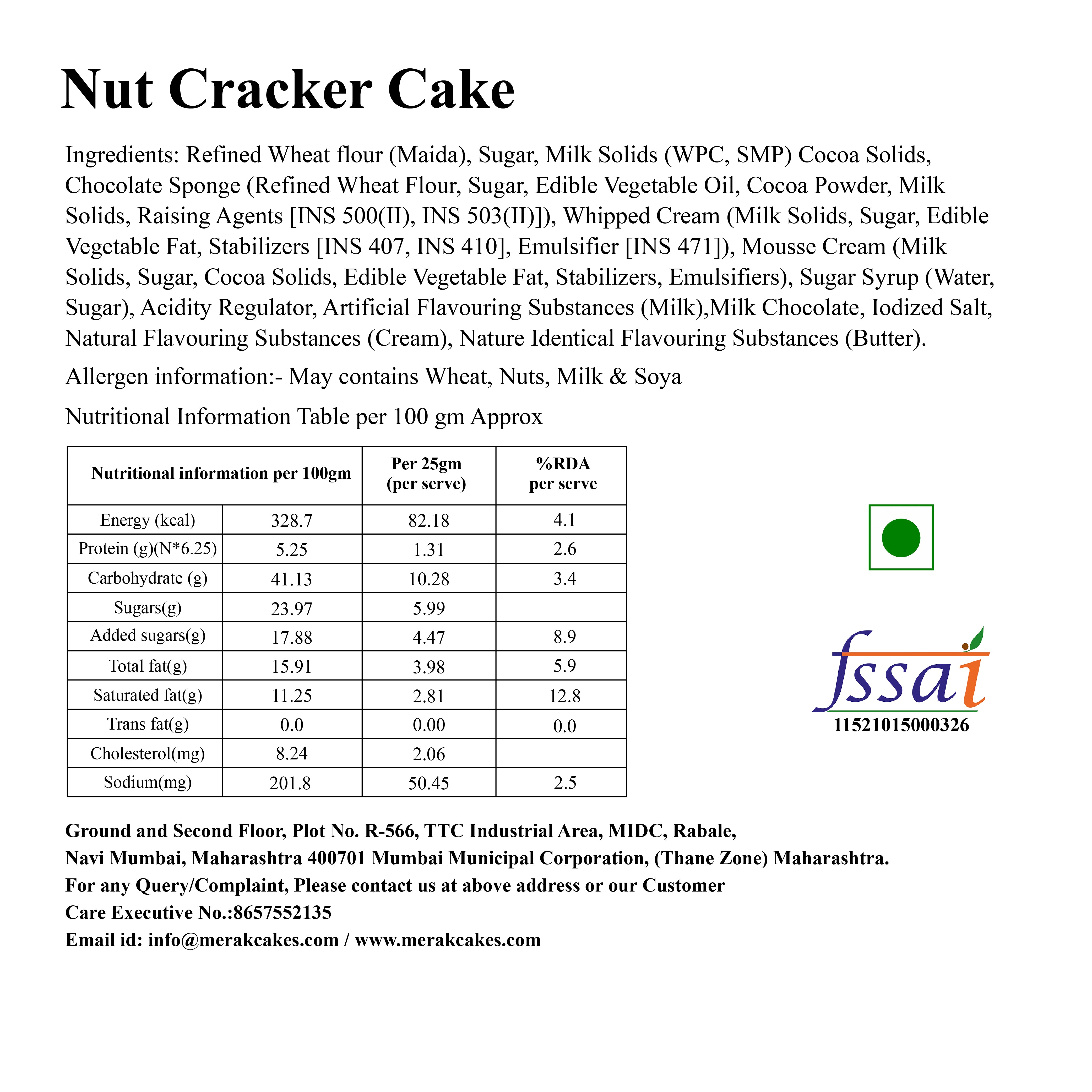 Nutcracker Cake
