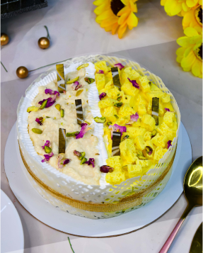 Rasmalai Rabdi cake | Cake decorating tips, Cake decorating books, Cake  decorating frosting